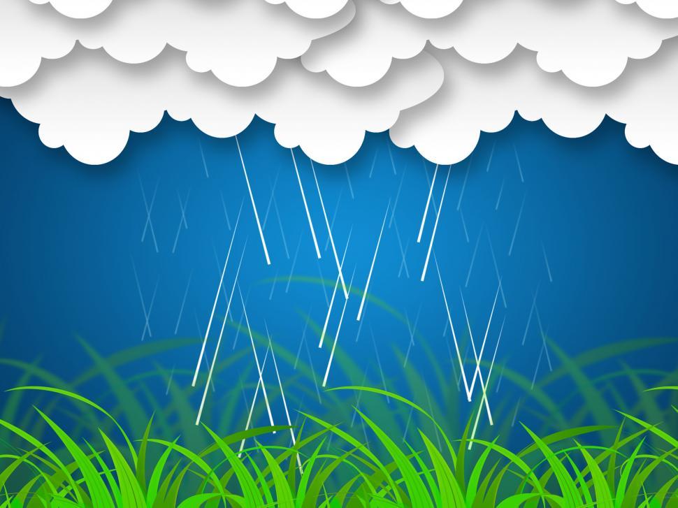 Free Image of Raining Sky Background Shows Storms And Rain   