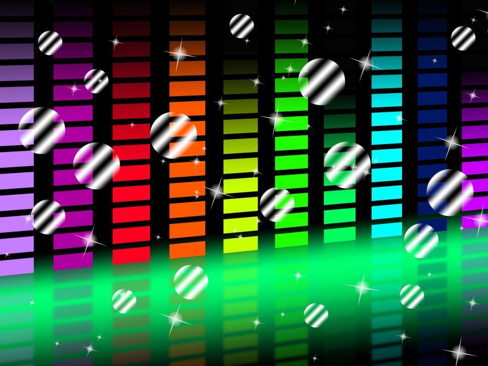Free Image of Music Background Shows Singing Harmony and Pop  