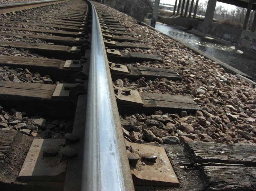Free Image of Railroad Track Perspective 