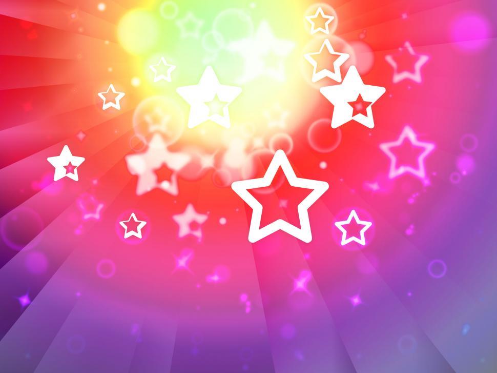 Download Free Stock Photo of Stars Background Shows Shining Stars Or Glittery Design  