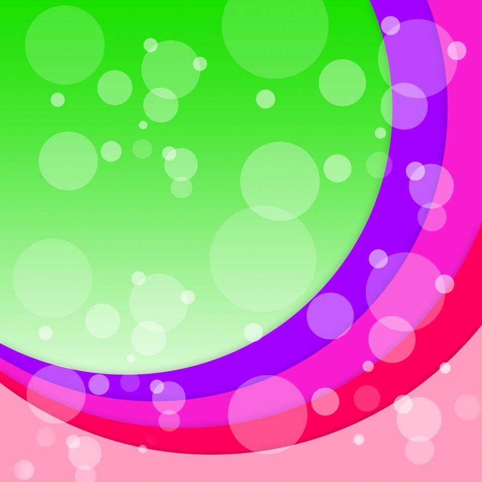 Free Image of Bubbles Arcs Background Shows Circular Floating Circles  