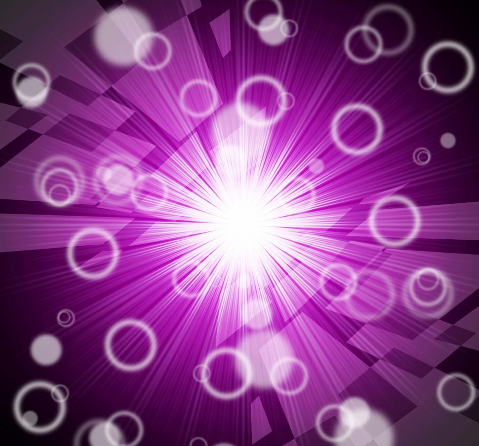Free Image of Brightness Background Shows Dazzling Beams And Circles  