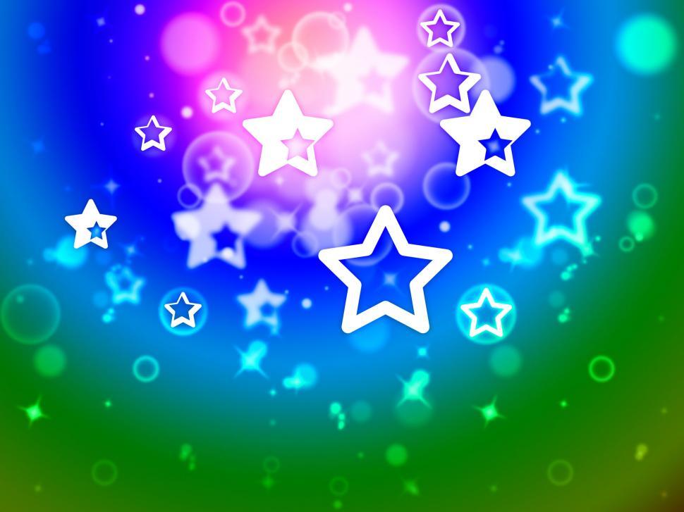 Free Image of Stars Background Means Star Pattern Or Fantasy Effect  