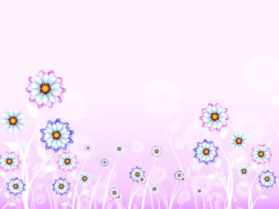 Free Image of Flowers Background Means Spring Bloom And Nature  