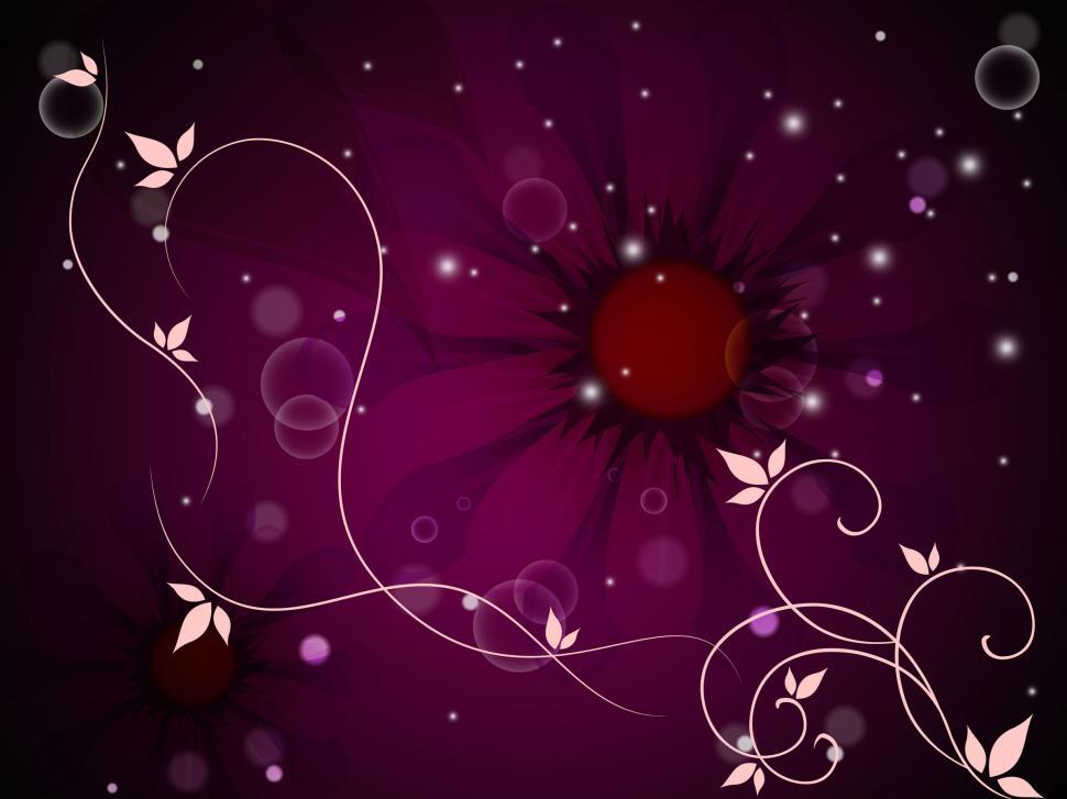 Free Image of Flower Background Means Bud Blossom And Grow  