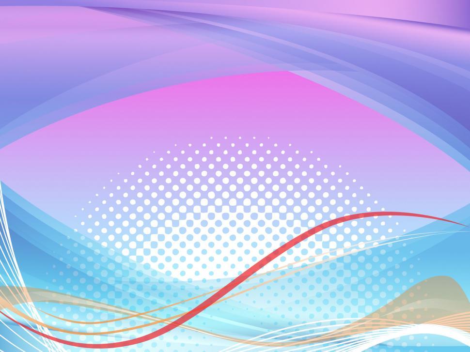 Free Image of Wavy Background Shows Squiggles And Curves Pattern  