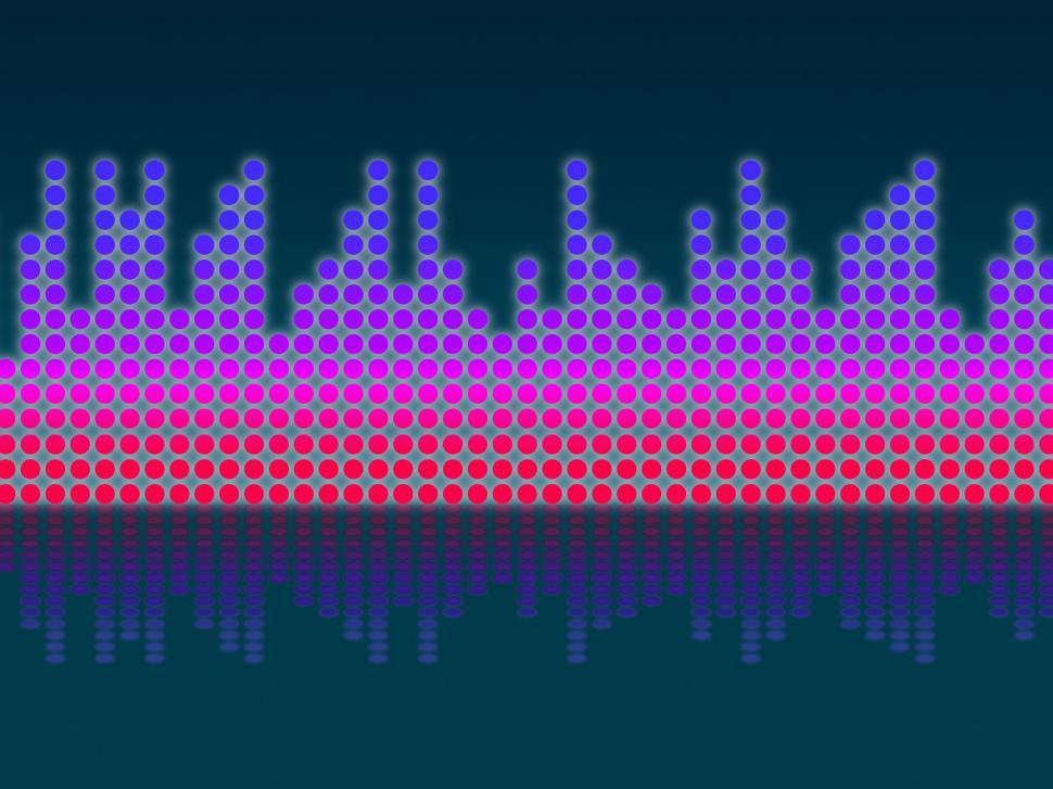 Free Image of Soundwaves Background Means Making Music And DJing   