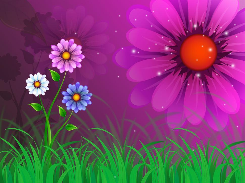 Free Image of Flowers Background Means Garden Spring And Blooming  