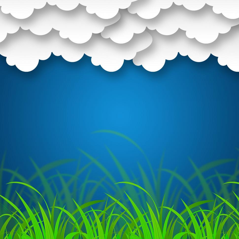 Free Image of Cloudy Sky Background Means Cloudscape Or Stormy Landscape  