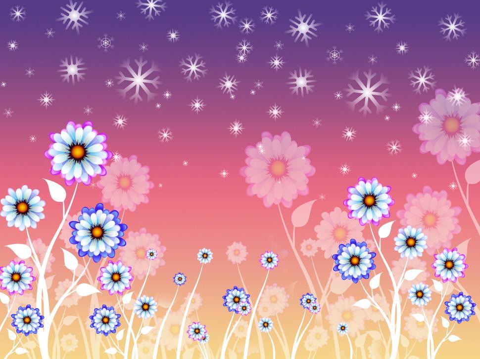 Free Image of Flowers Background Means Growing Flowering And Nature  