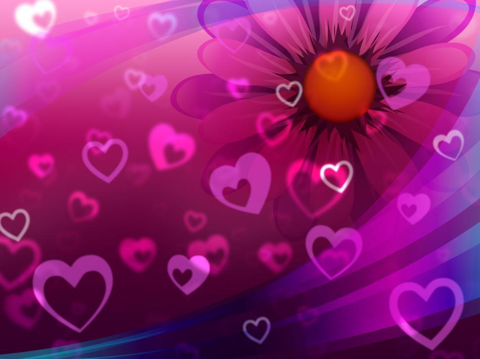 Free Image of Hearts Background Shows Partner Lover And Significant Other  
