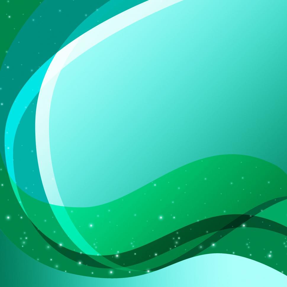 Free Image of Green Curves Background Means Sloping Sparkly Lines  