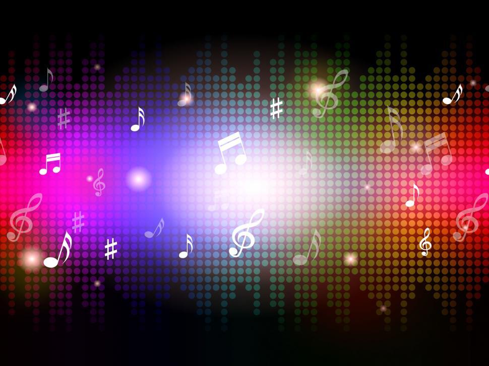 Free Image of Music Background Shows Notes And Musical Piece  