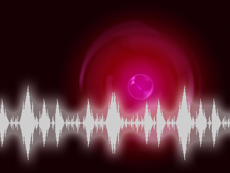 Free Image of Sound Wave Background Means Audio Frequency Or Analyzer  