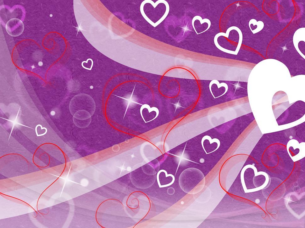 Free Image of Hearts Background Shows Loving Partner Family And Friends  