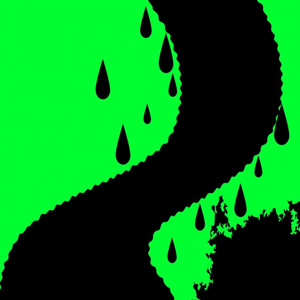 Free Image of Green Funnel Background Shows Tornado Or Weather Painting  