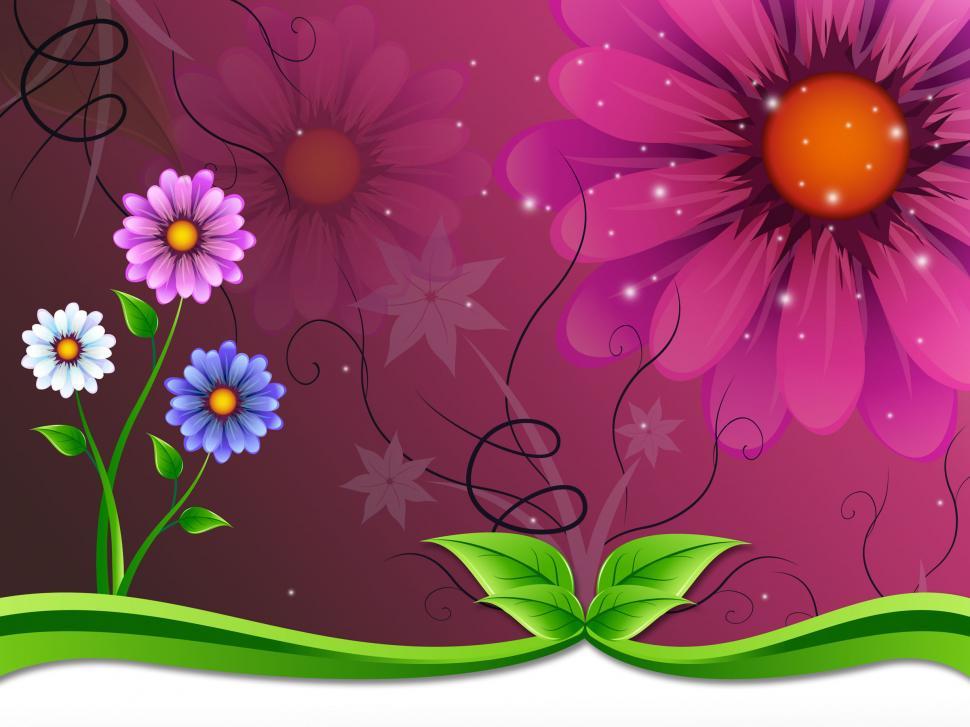 Free Image of Flowers Background Means Flowering And Outside Beauty  