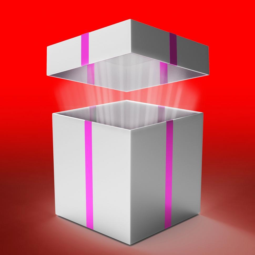 Free Image of Gift Celebration Indicates Box Fun And Gift-Box 