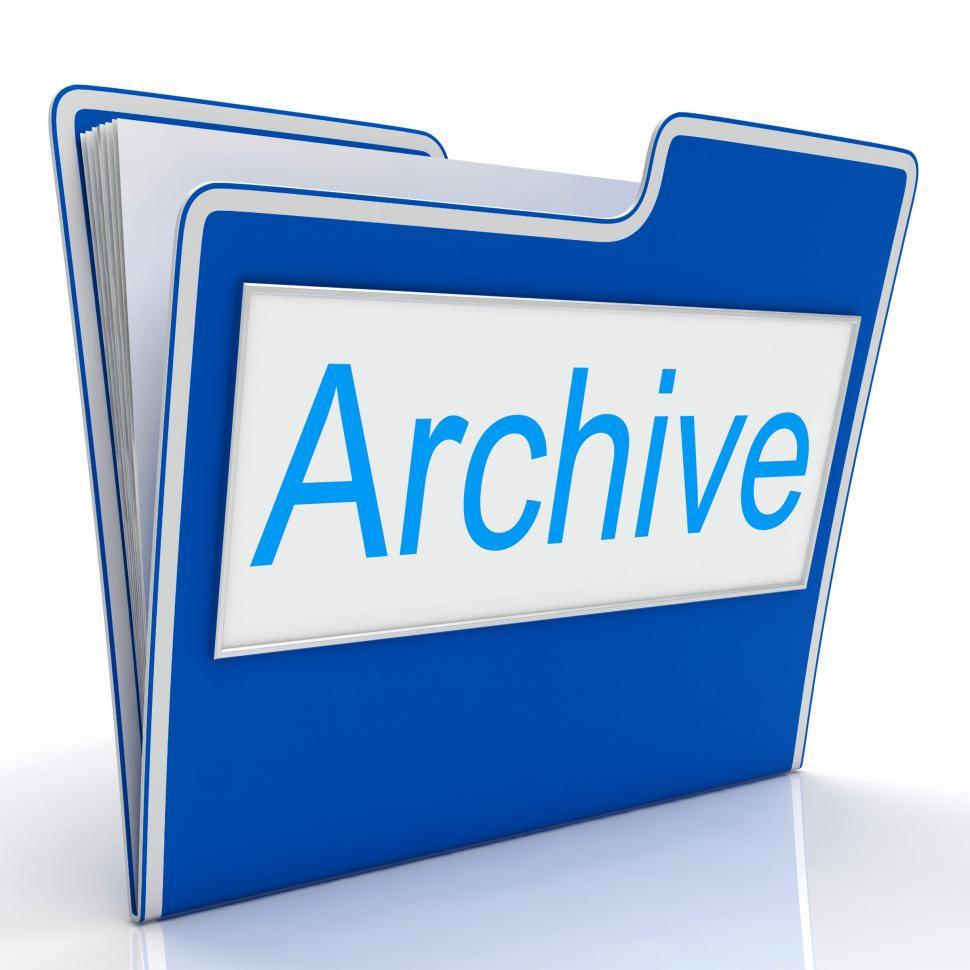 Free Image of File Archive Represents Organized Paperwork And Organization 