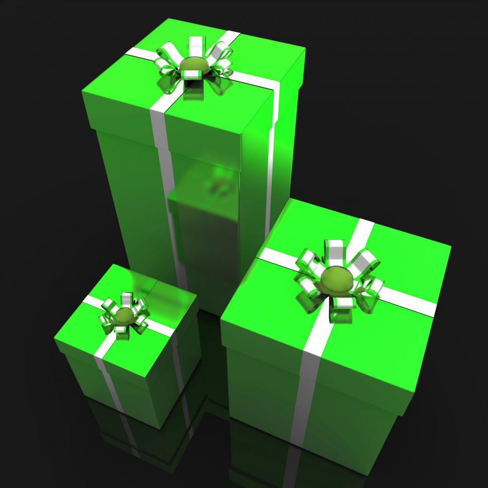 Free Image of Giftboxes Celebration Means Wrapped Celebrate And Occasion 