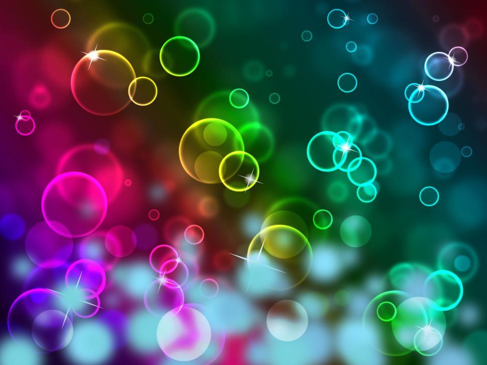 Free Image of Background Bokeh Shows Abstract Blur And Color 