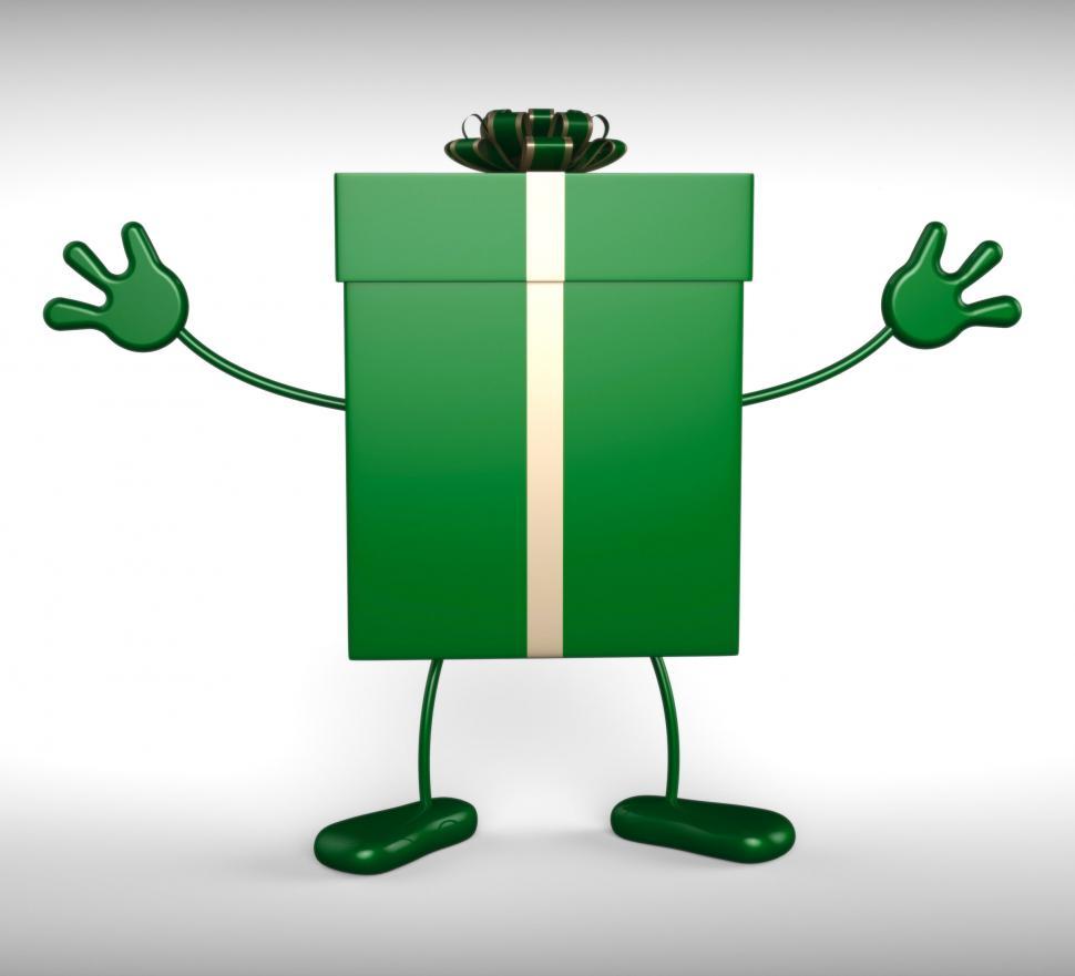 Free Image of Gift Giftbox Shows Greeting Celebration And Surprises 