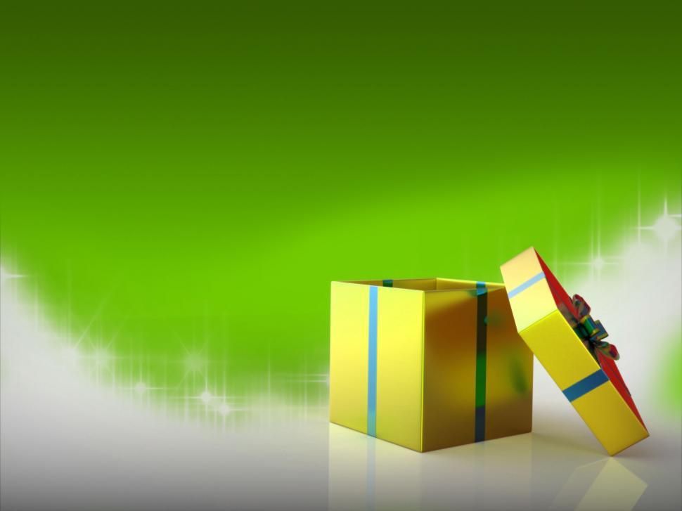 Free Image of Copyspace Celebrate Indicates Gift Box And Cheerful 