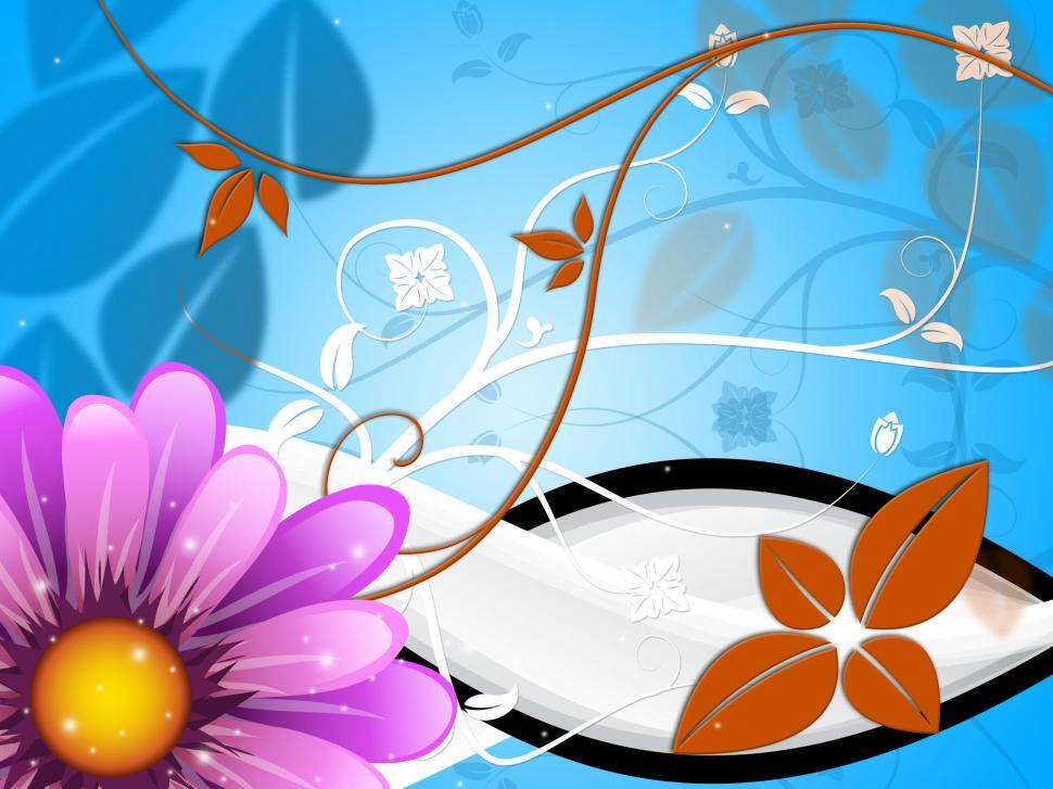 Free Image of Floral Background Indicates Bloom Petals And Backdrop 