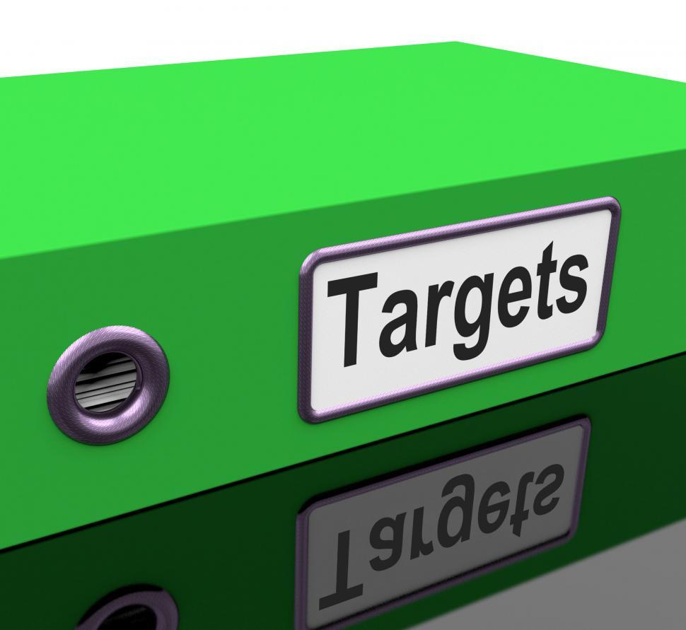 Free Image of Targets File Indicates Document Administration And Aiming 