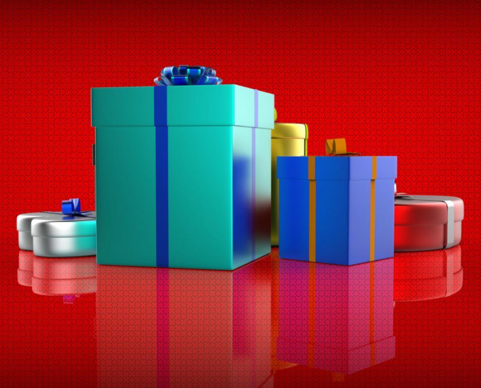Free Image of Celebration Giftbox Indicates Joy Giftboxes And Occasion 