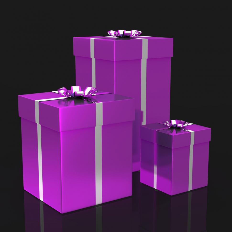 Free Image of Giftboxes Celebration Represents Party Parties And Package 