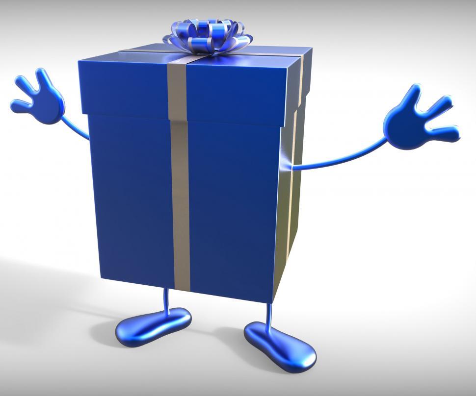 Free Image of Gift Celebrate Means Box Presents And Cheerful 