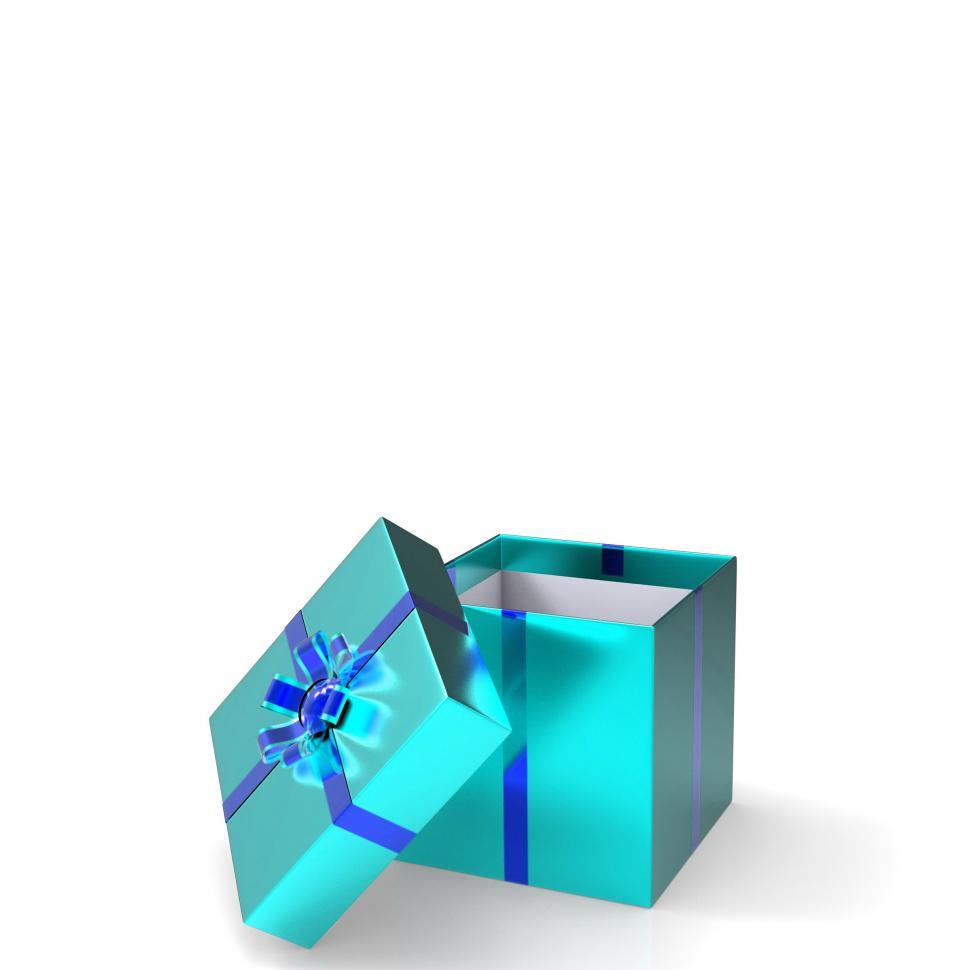 Free Image of Giftbox Copyspace Represents Package Giving And Occasion 