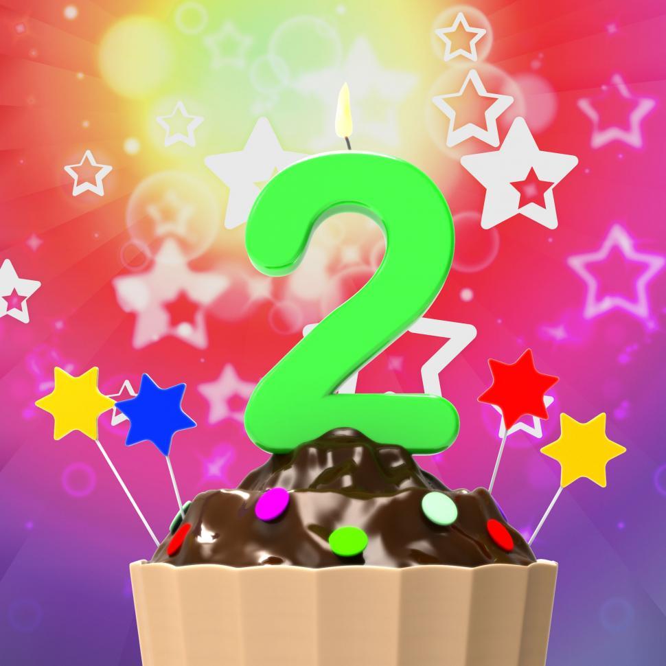 Free Image of Two Second Indicates Birthday Party And 2 