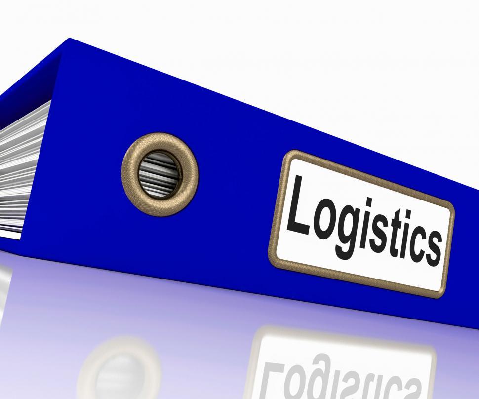 Free Image of Logistics File Shows Correspondence Folders And Systematic 