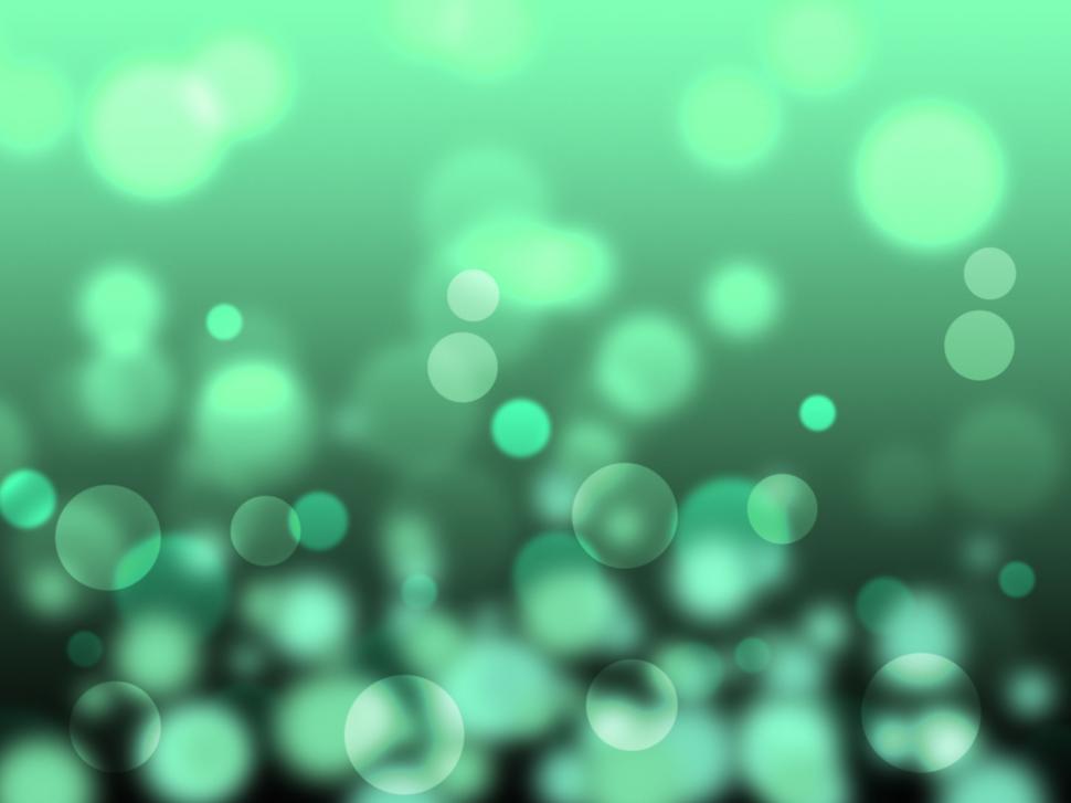Free Image of Green Background Means Bokeh Lights And Abstract 