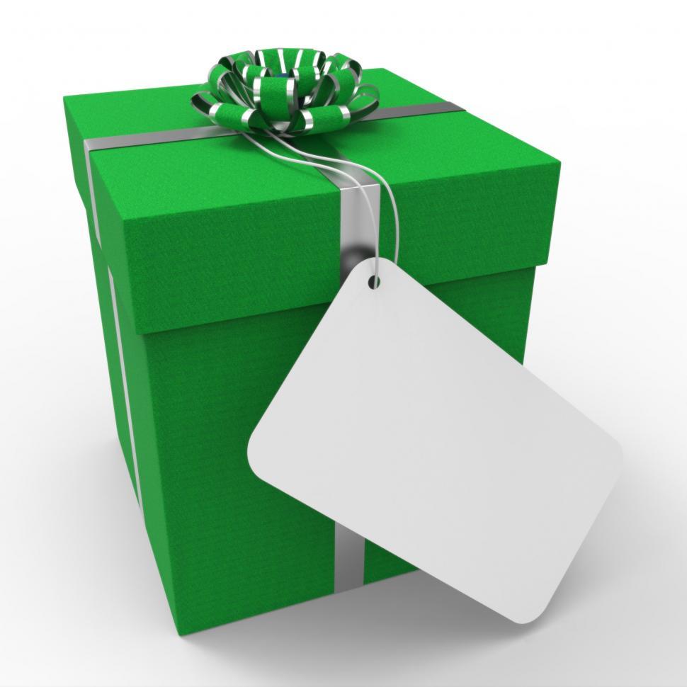 Free Image of Gift Tag Represents Blank Space And Card 