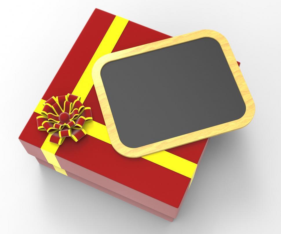 Free Image of Gift Tag Indicates Blank Space And Copy-Space 