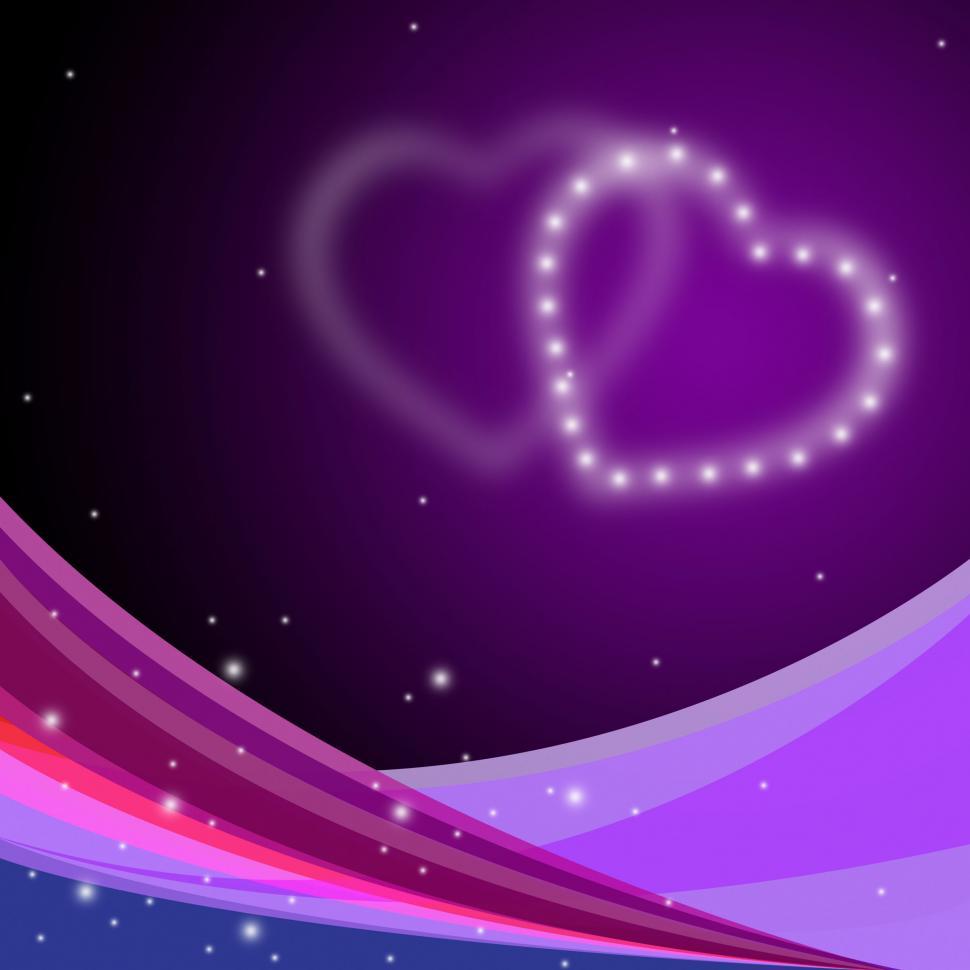 Free Image of Background Heart Represents Valentines Day And Affection 