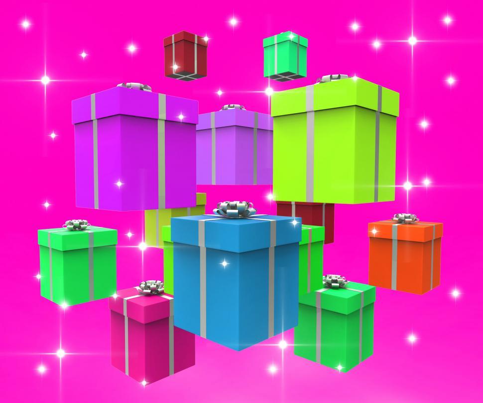 Free Image of Giftboxes Celebration Represents Parties Party And Package 
