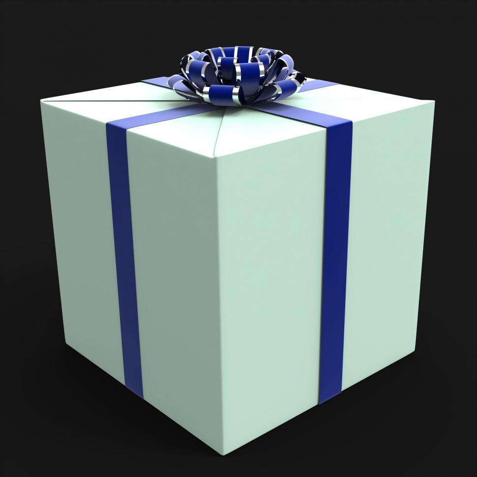 Free Image of Birthday Giftbox Means Congratulating Package And Occasion 