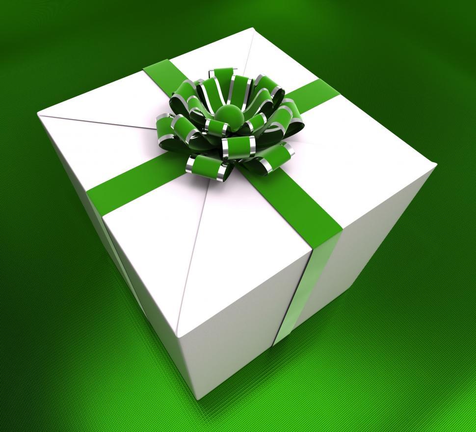 Free Image of Birthday Giftbox Indicates Giving Congratulation And Party 