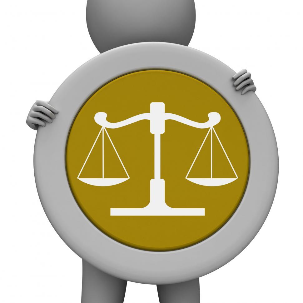 Free Image of Balance Scales Means Jury Court And Balanced 