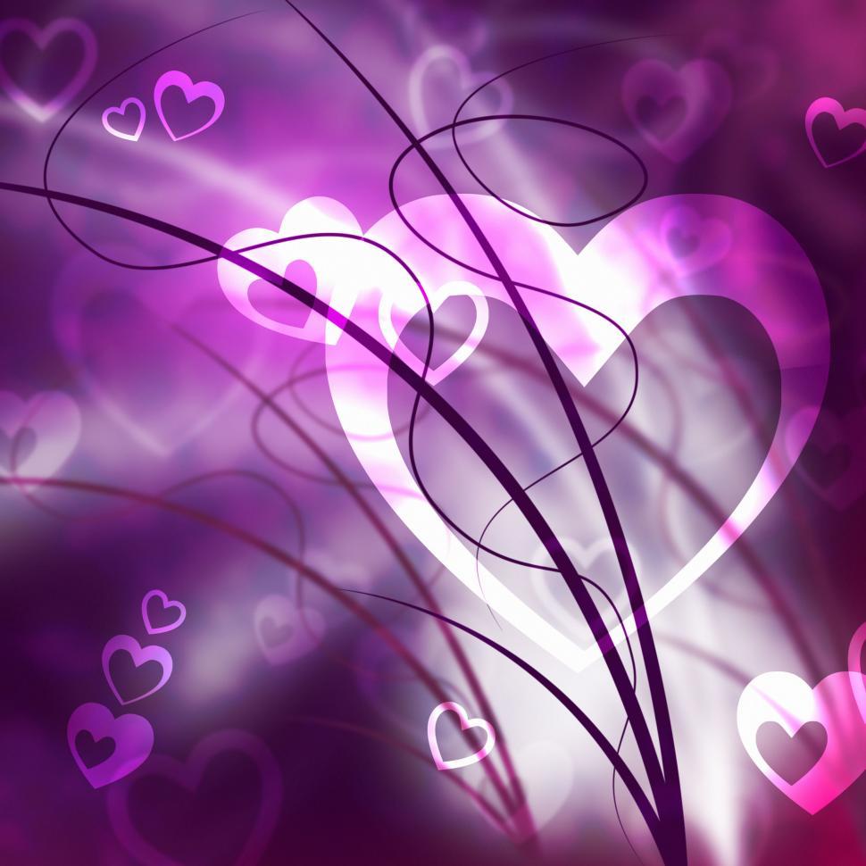 Free Image of Background Heart Means Valentines Day And Backdrop 