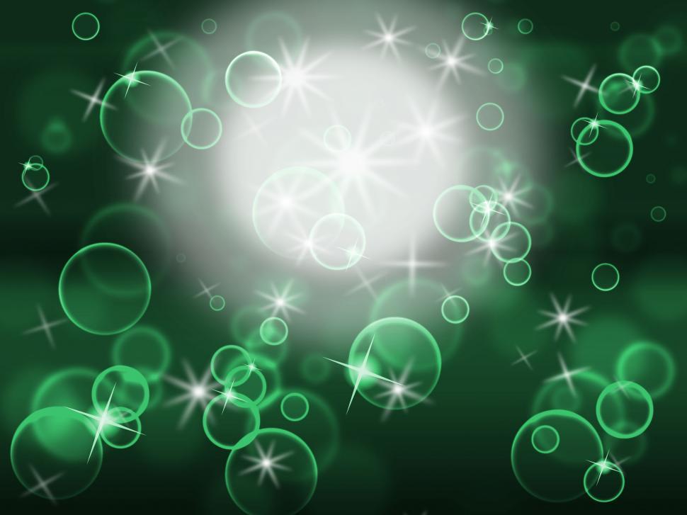 Free Image of Glow Bubbles Represents Light Burst And Abstract 