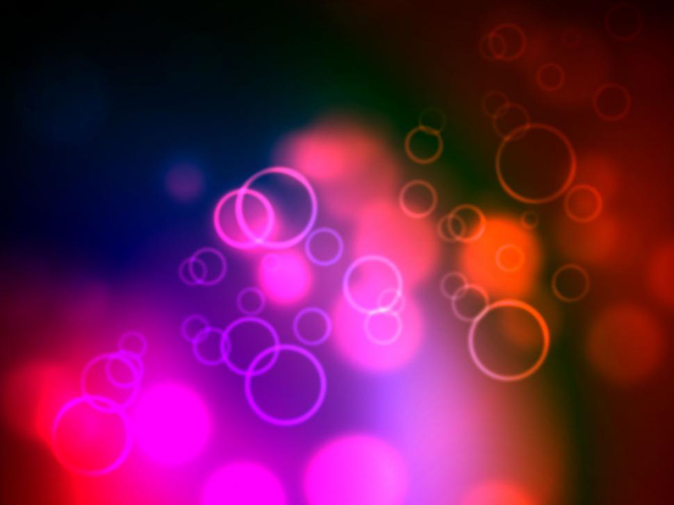 Free Image of Background Bokeh Shows Light Burst And Abstract 