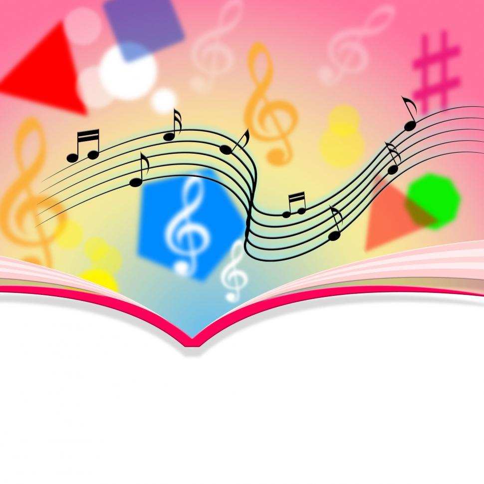 Free Image of Copyspace Notes Means Music Sheet And Melody 