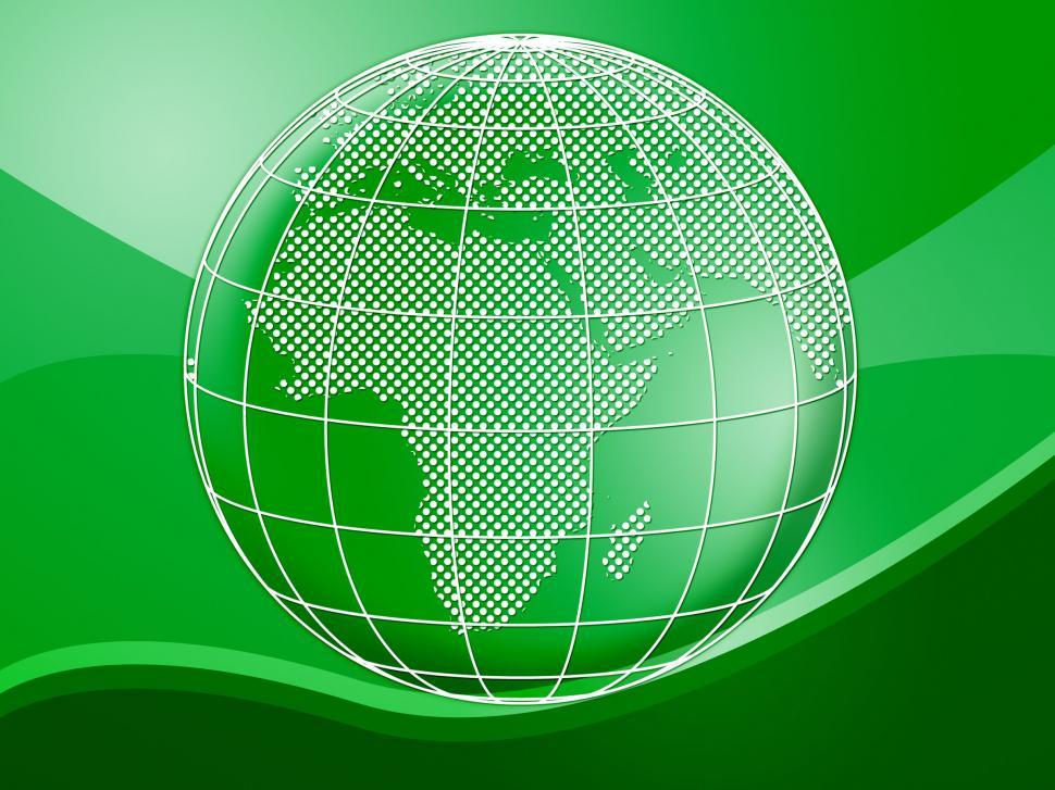 Free Image of Globe World Represents Background Planet And Backgrounds 