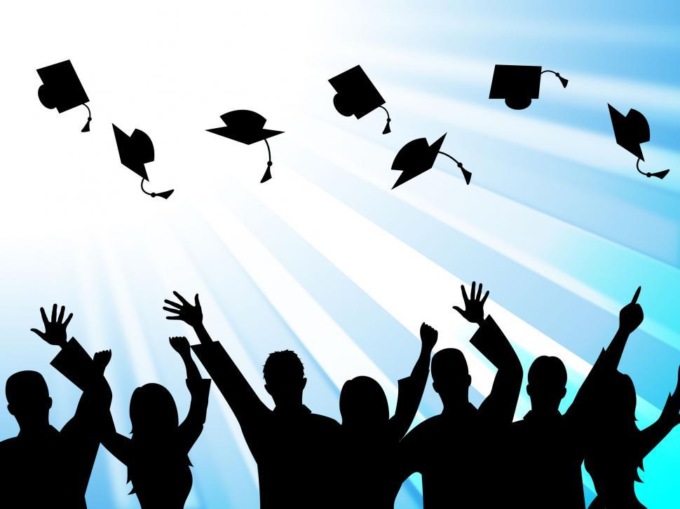 Free Image of Education Graduation Means Educate Study And Tutoring 