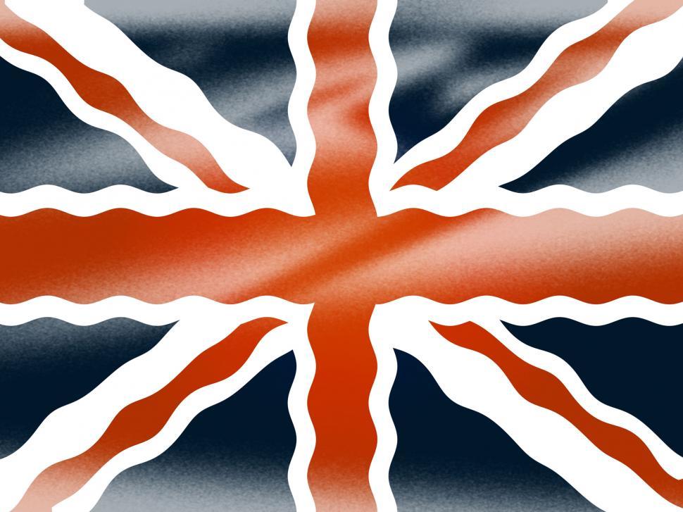 Free Image of Union Jack Shows National Flag And Britain 